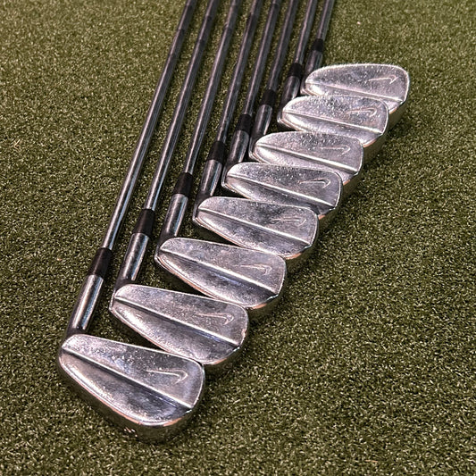 Nike 2002 Forged Iron Set (3-PW). Stiff Flex Steel.