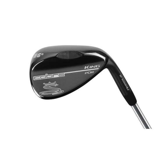 LH Cobra PUR-S Black Wedge (56). Steel Shaft.
