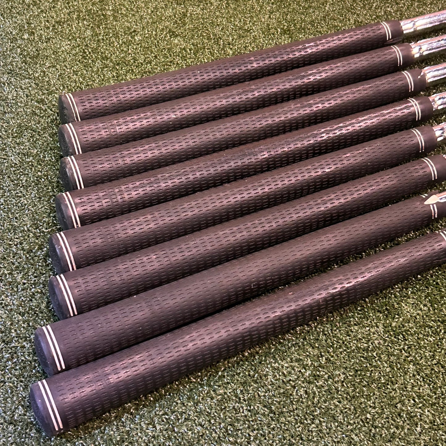 Nike 2002 Forged Iron Set (3-PW). Stiff Flex Steel.