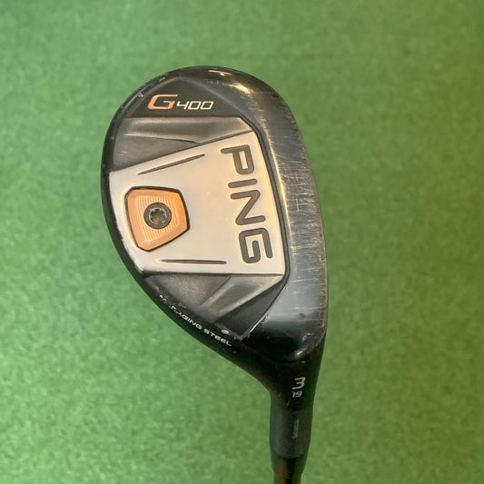 RH Ping G400 3 Hybrid. Regular Flex.