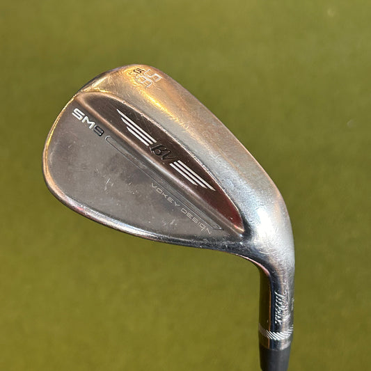RH Titleist SM9 S Grind Wedge (56). Upgraded Shaft.