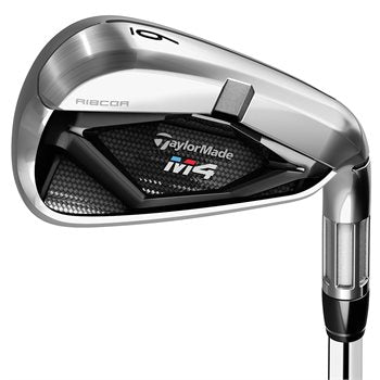 RH Taylormade M4 Iron Set (6-PW, AW, SW). Senior Flex.