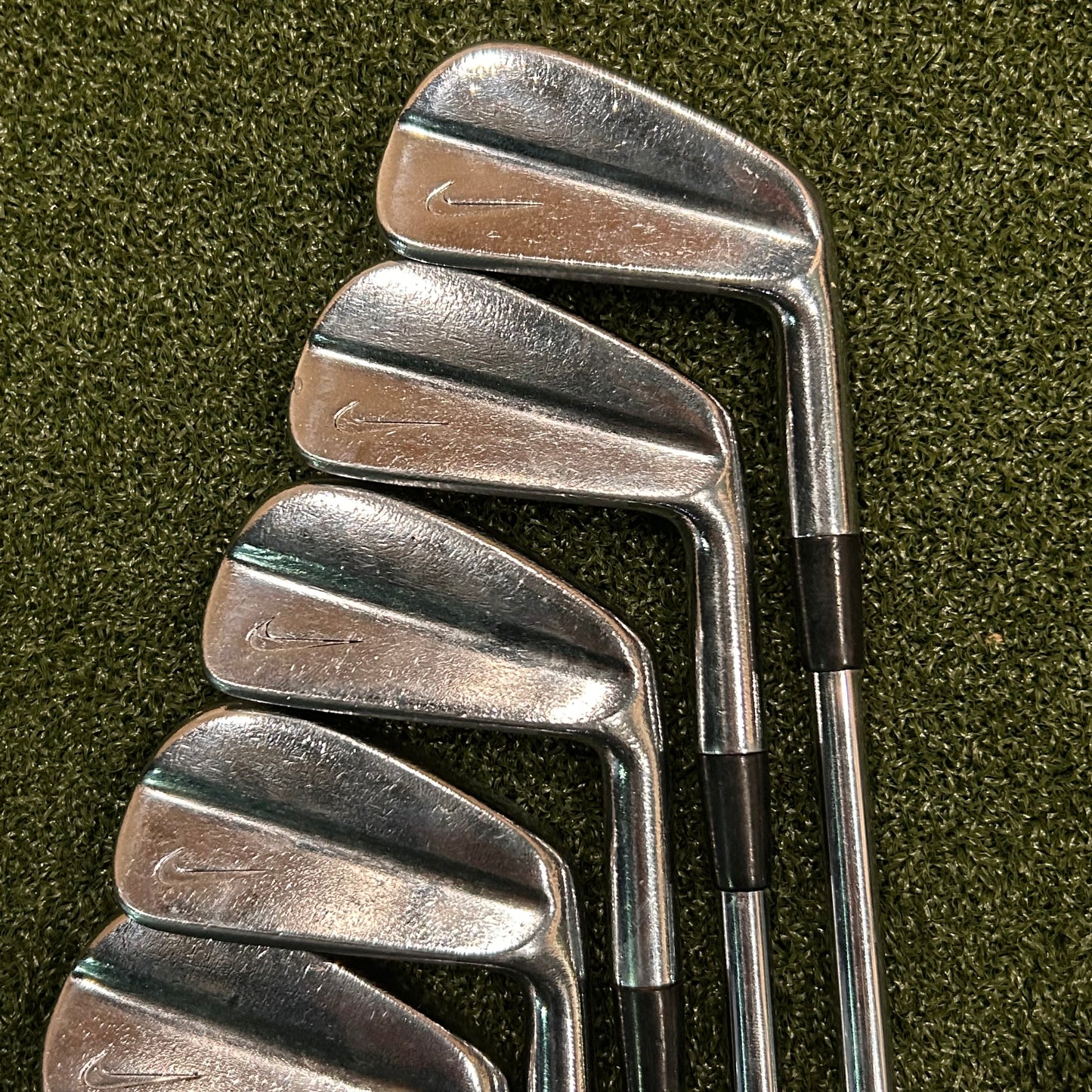 Nike 2002 Forged Iron Set (3-PW). Stiff Flex Steel.