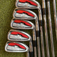 RH Cleveland CG Red Iron Set (3-PW). Regular Flex Steel.
