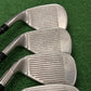 RH Taylormade M4 Iron Set (6-PW, AW, SW). Senior Flex.
