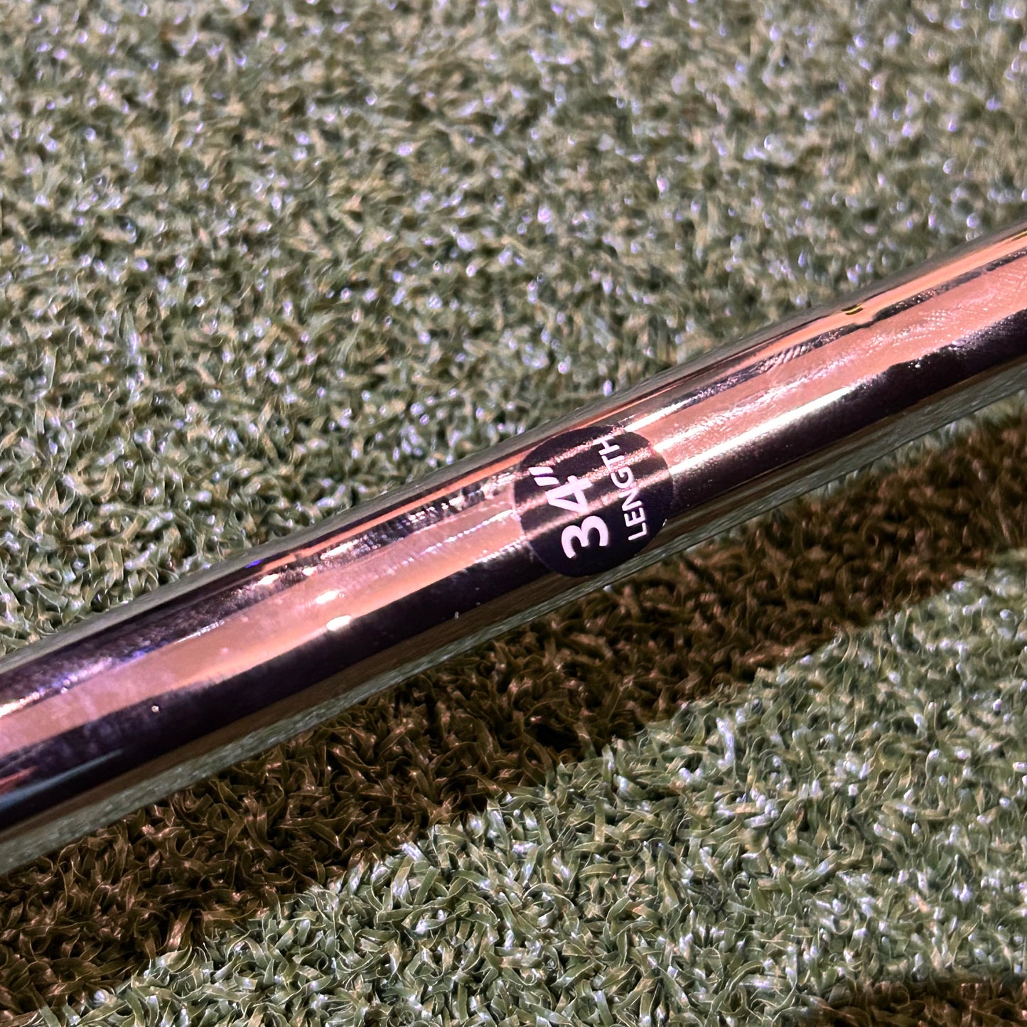 Cobra KING 3D Printed Black Supernova Single Bend Putter