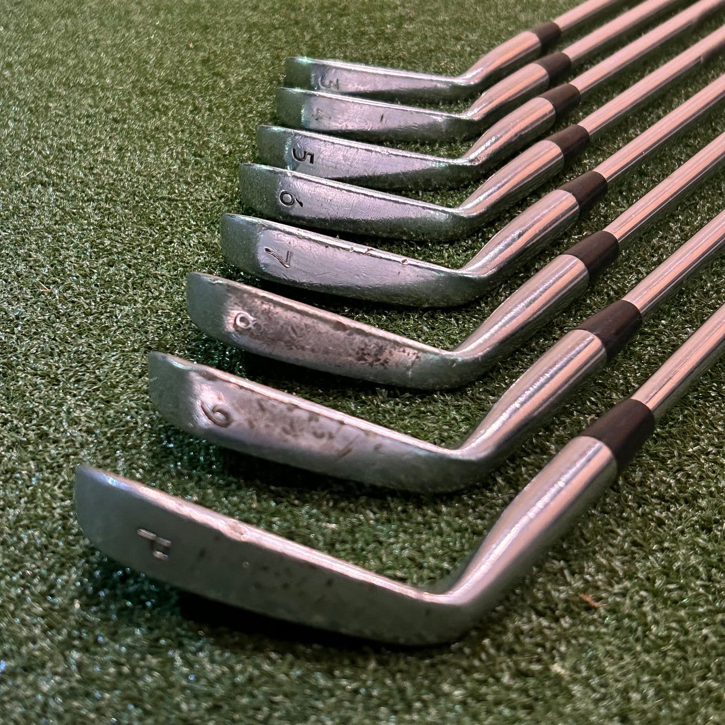 Nike 2002 Forged Iron Set (3-PW). Stiff Flex Steel.