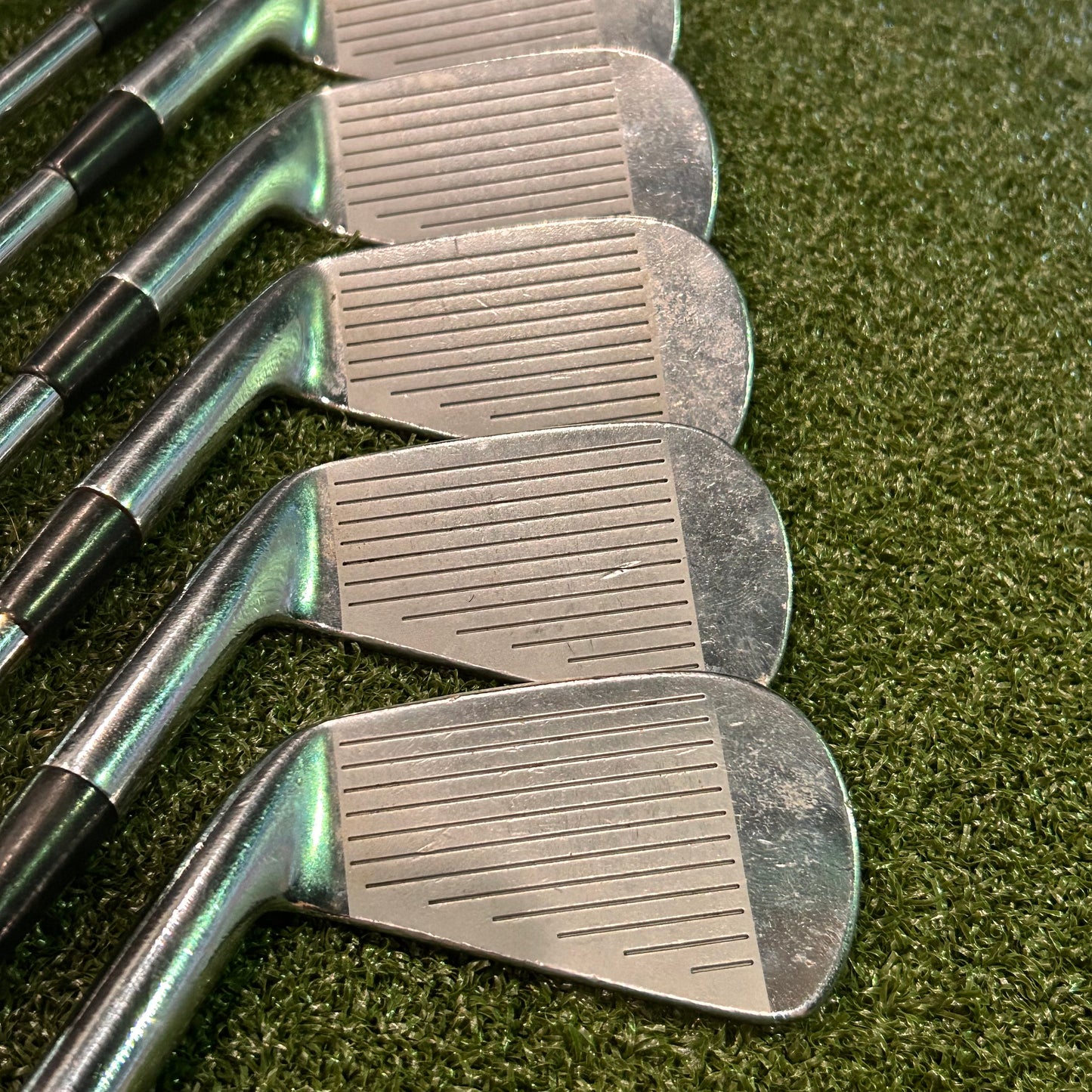 Nike 2002 Forged Iron Set (3-PW). Stiff Flex Steel.