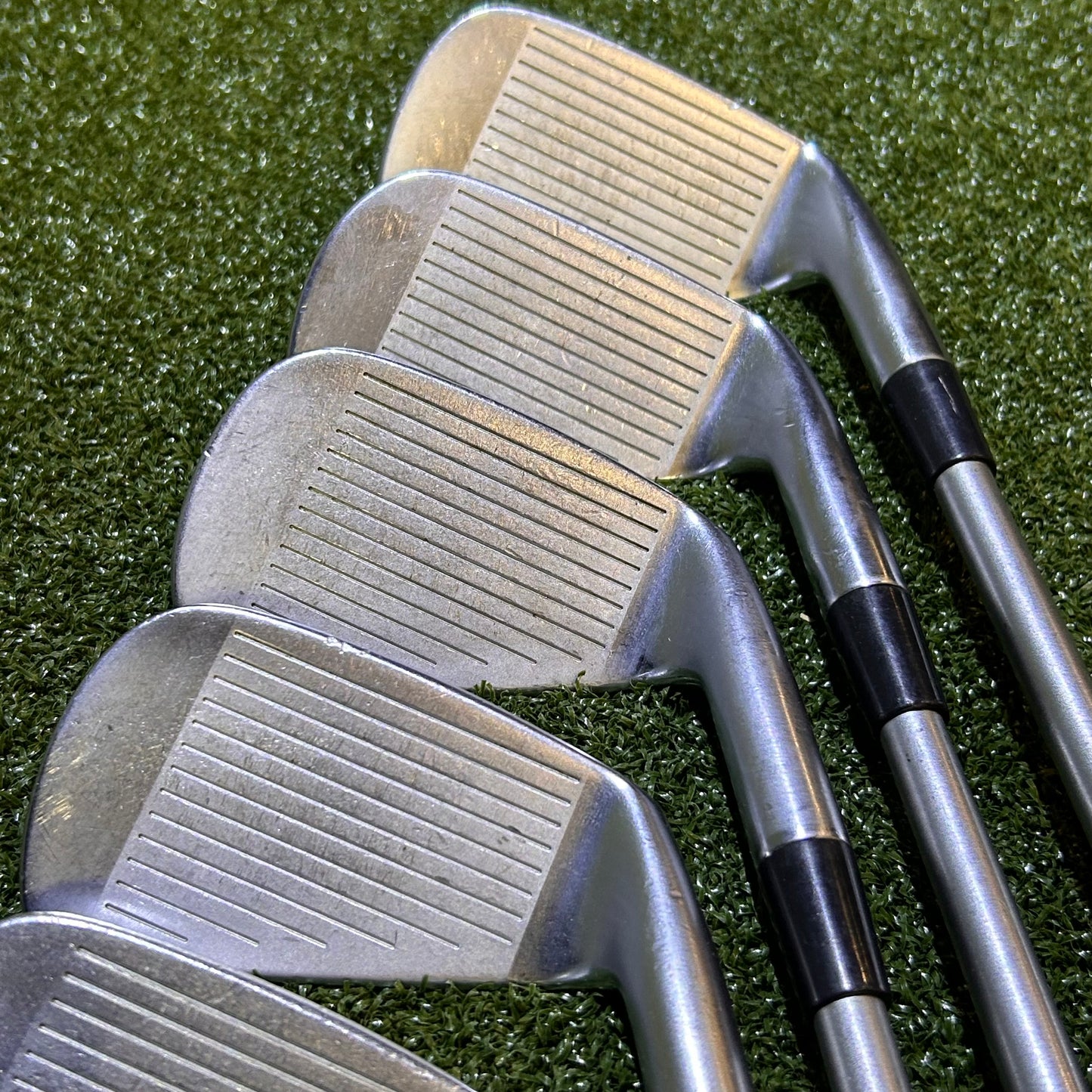 LH Nike CCi Forged Iron Set (3-PW). Stiff Flex Steel Fiber.
