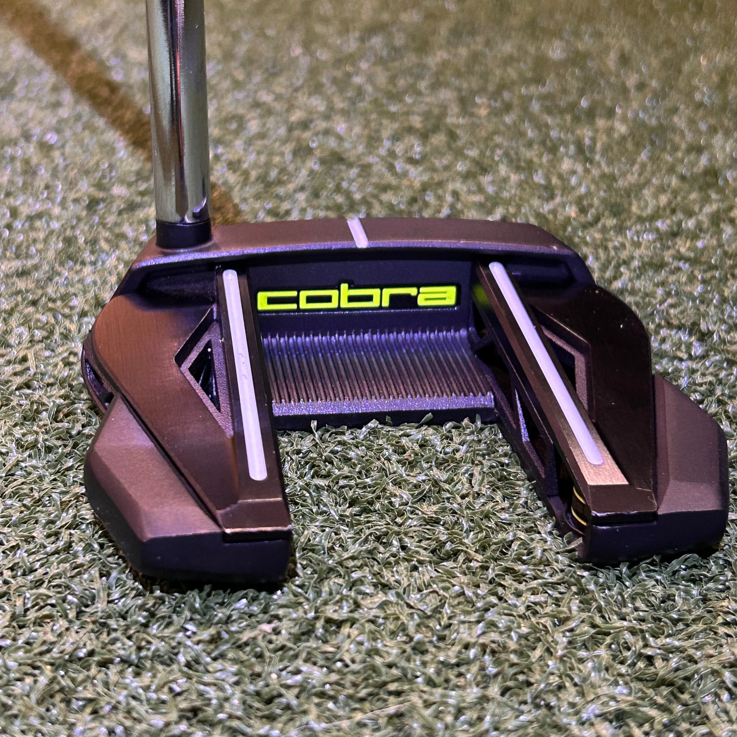 Cobra KING 3D Printed Black Supernova Single Bend Putter