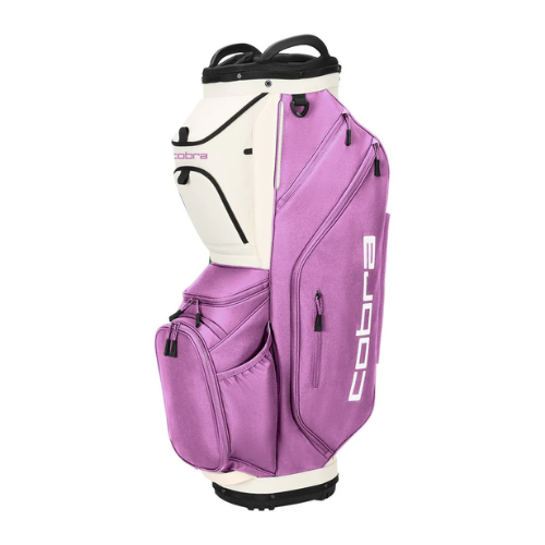 NEW Cobra Ultralight Pro Cart Bag - Pink/White