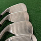 RH Taylormade M4 Iron Set (5-PW, AW). Stiff Flex.
