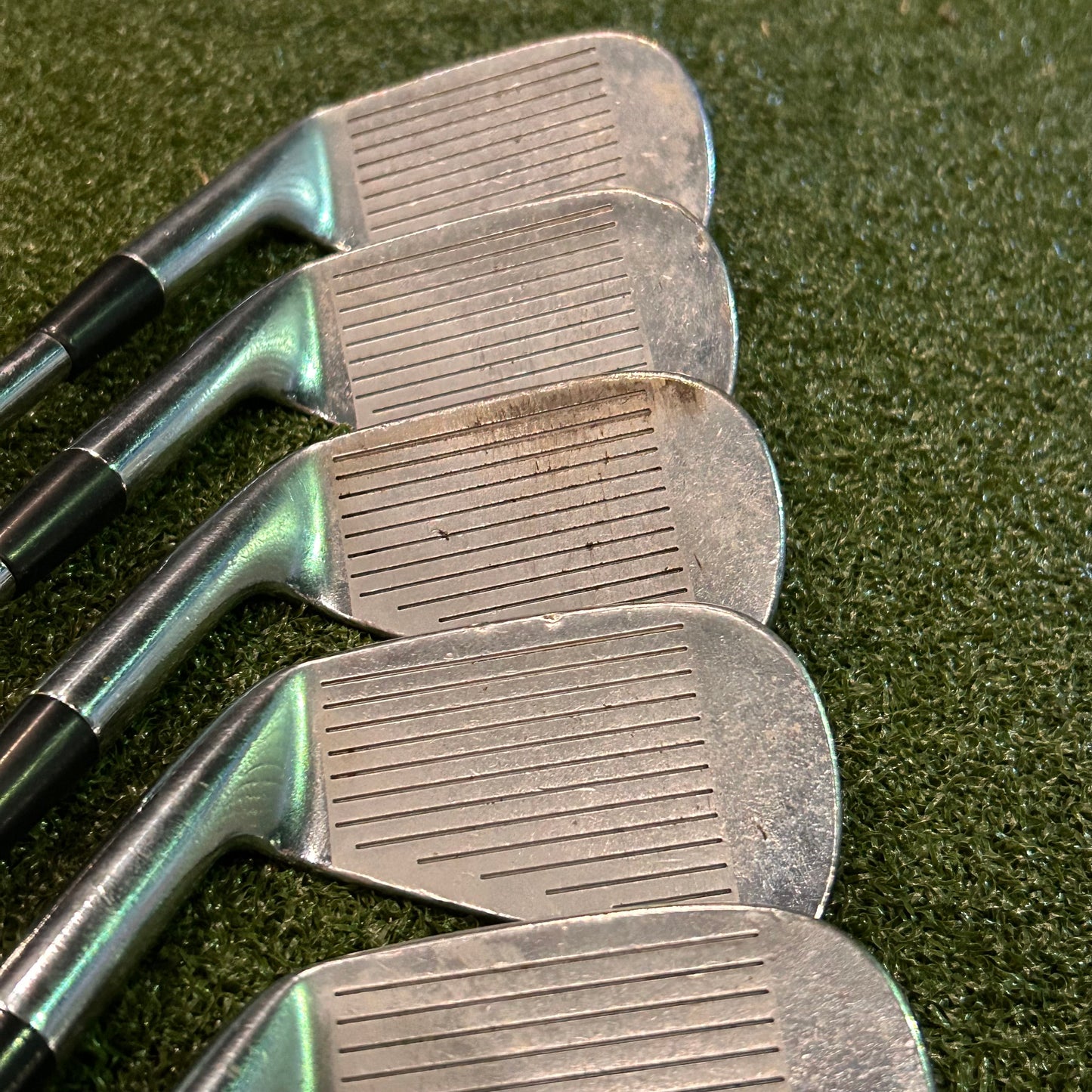 Nike 2002 Forged Iron Set (3-PW). Stiff Flex Steel.