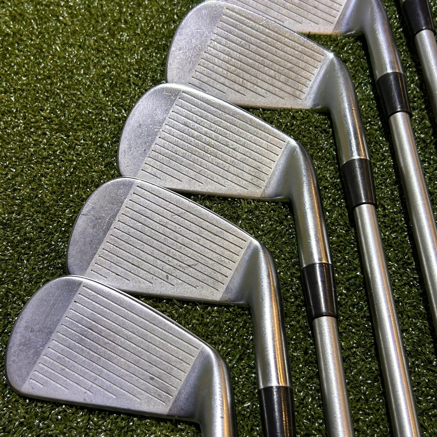 LH Nike CCi Forged Iron Set (3-PW). Stiff Flex Steel Fiber.