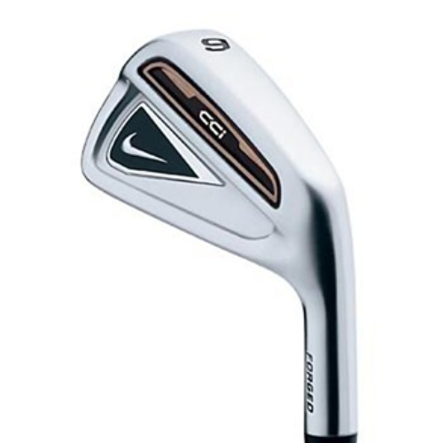 LH Nike CCi Forged Iron Set (3-PW). Stiff Flex Steel Fiber.