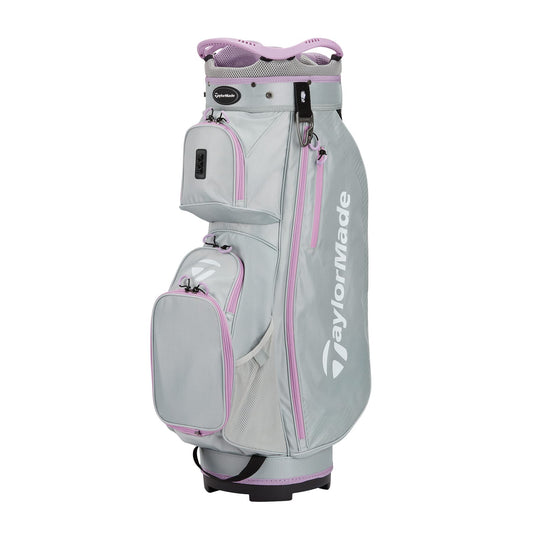 NEW Taylormade Pro Cart Bag - Grey/Pink