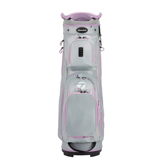 NEW Taylormade Pro Cart Bag - Grey/Pink